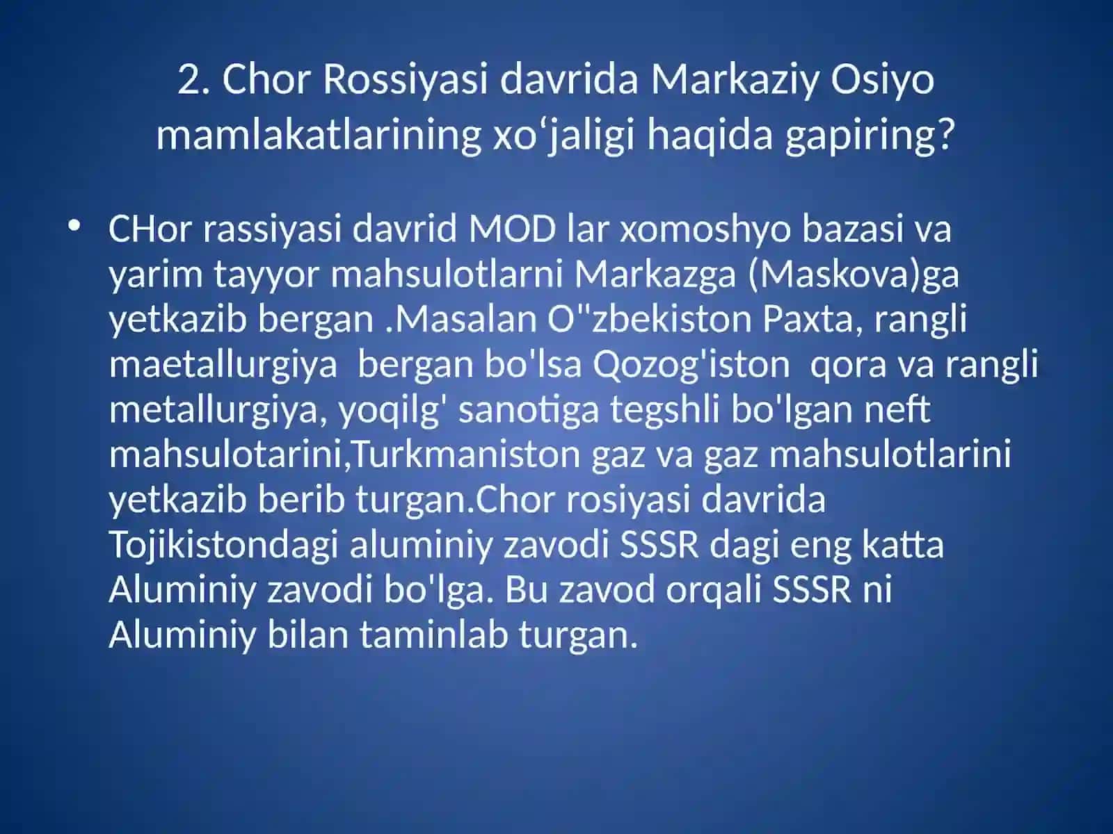 MARKAZIY OSIYO DAVLATLARINING SHAKLLANISH BOSQICHLARI 3