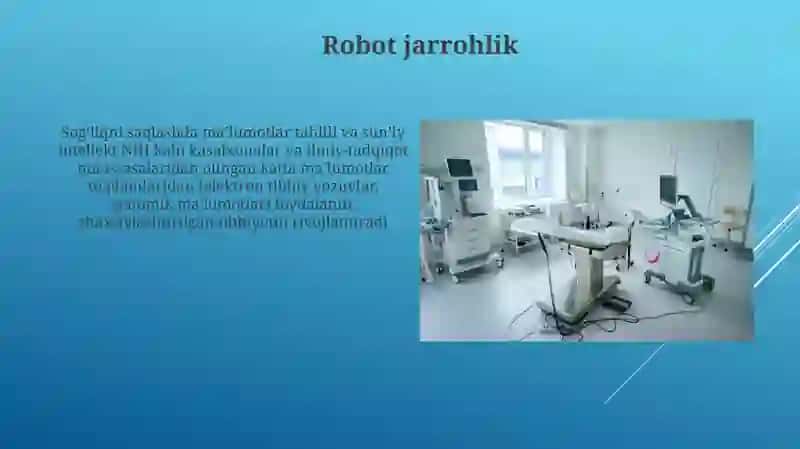 Zamonaviy tibbiyot texnologiyalari 3