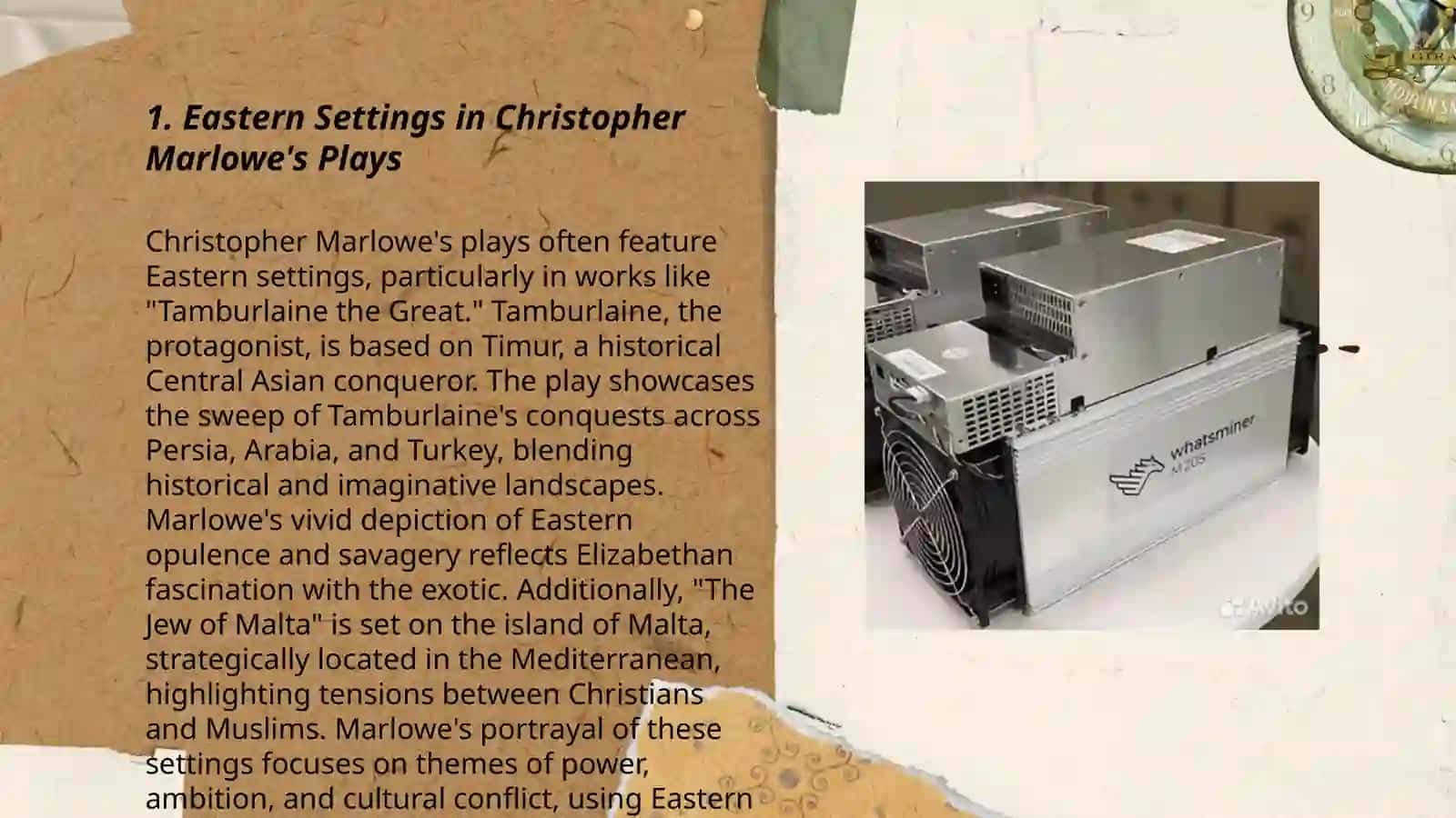 Eastern motive in K.Marlow's works 3