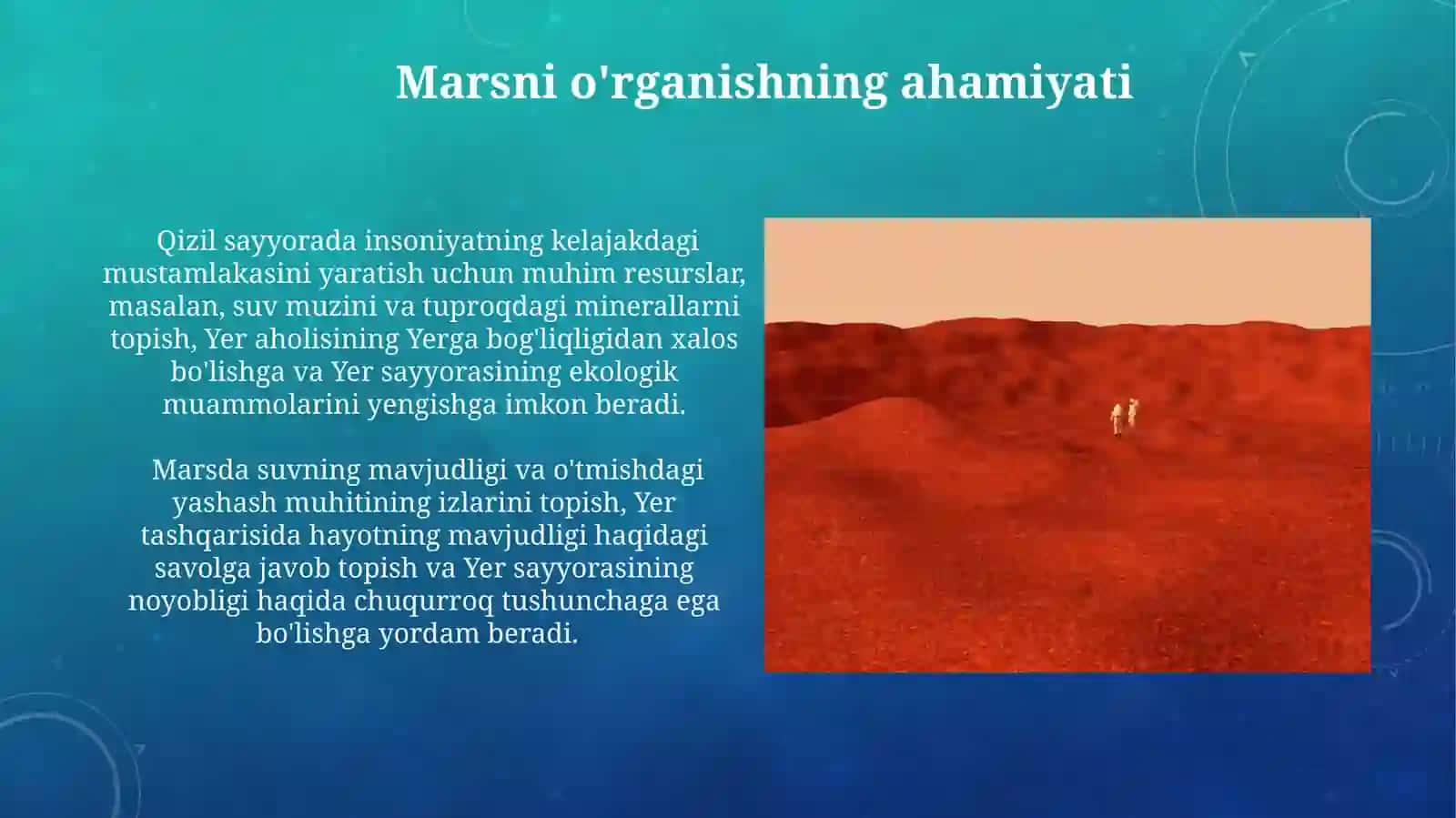 Mars sayyorasi 3