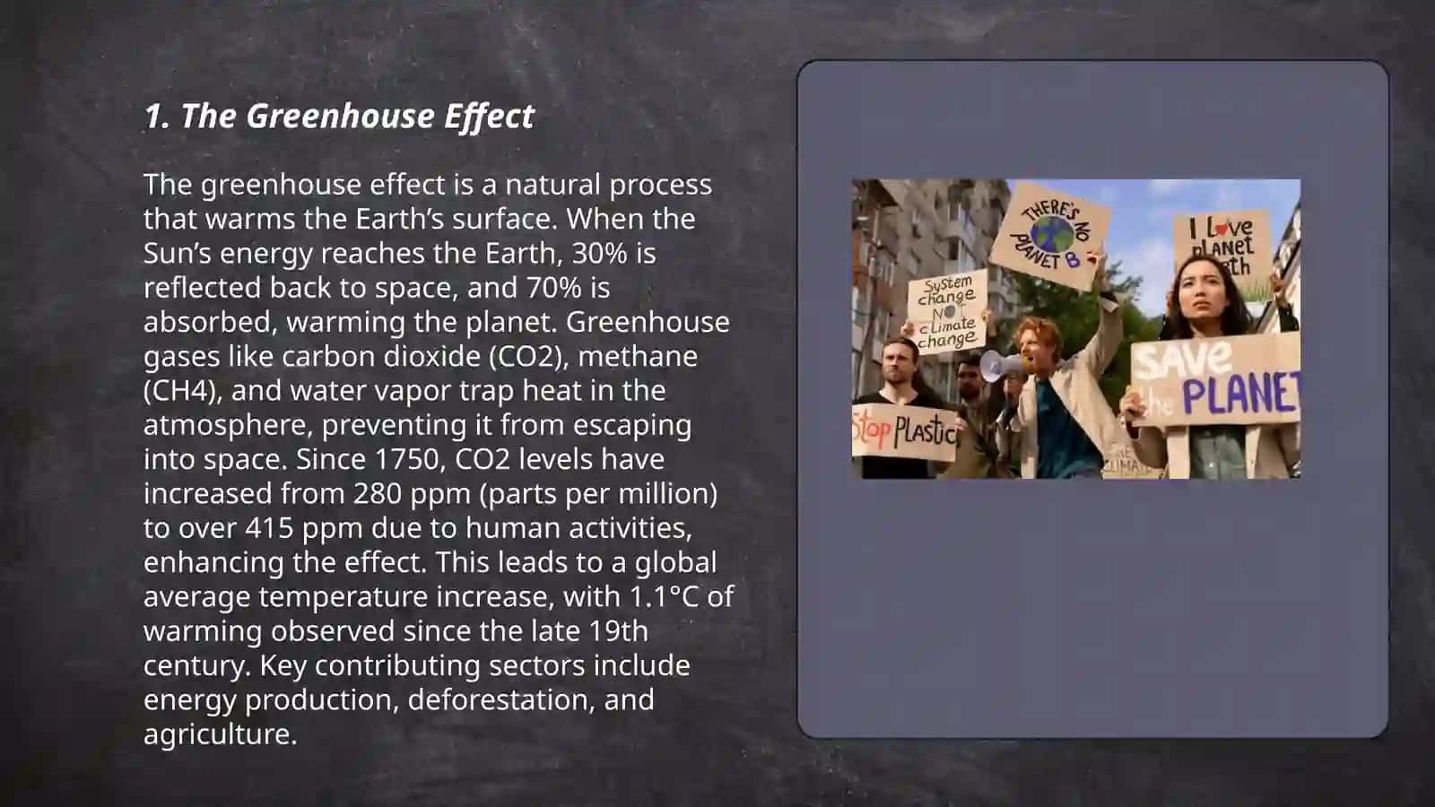 The Greenhouse Effect 3