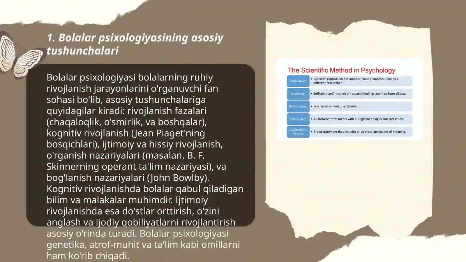Bolalar psixologiyasining asosiy va yordamchi usullari 3