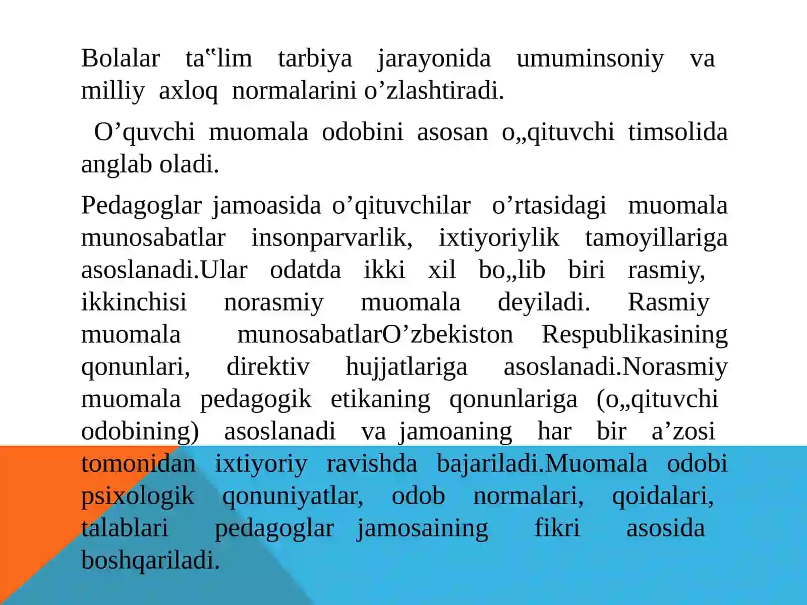 Pedagogik nizova uning sabablari hamda oldini olish usullari 3