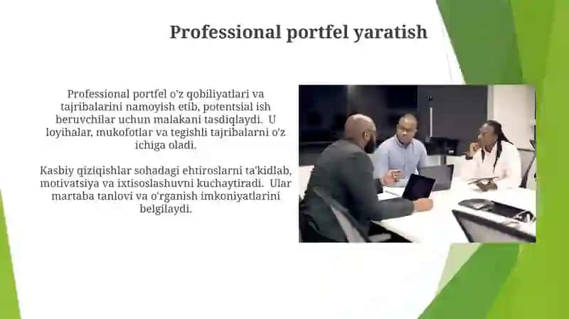 Kasbiy Qiziqishlarni O'rganish 3