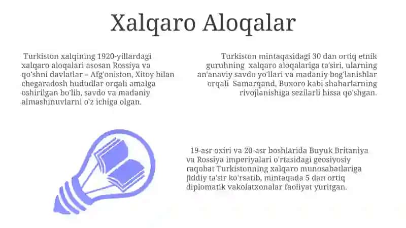 Turkiston Ma'rifatparvarlarining Ishlari va G'oyalari 3
