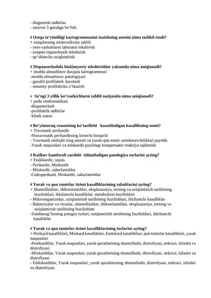 Patologiyada hayvonning tana harorati 3