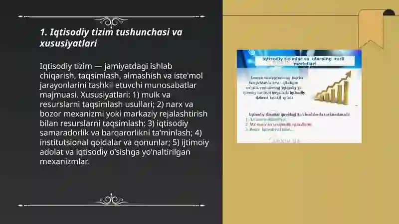 Iqtisodiy tizimlar va mulkchilik 3
