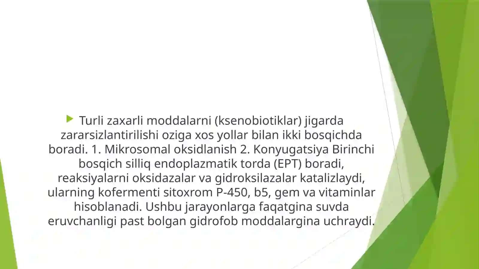 Toksin moddalarni jigarda zararsizlantirish 3
