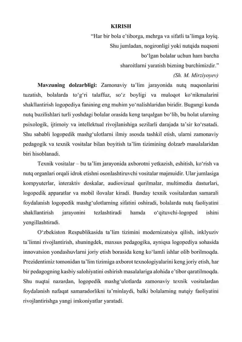 Logopedik mashg'ulotlarda texnik vositalardan foydalanish 3