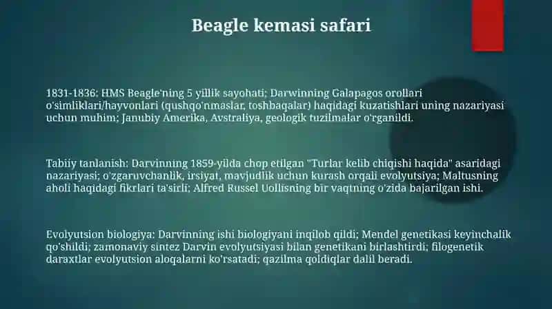 Ch.Darvinning hayoti va ilmiy faoliyati 3