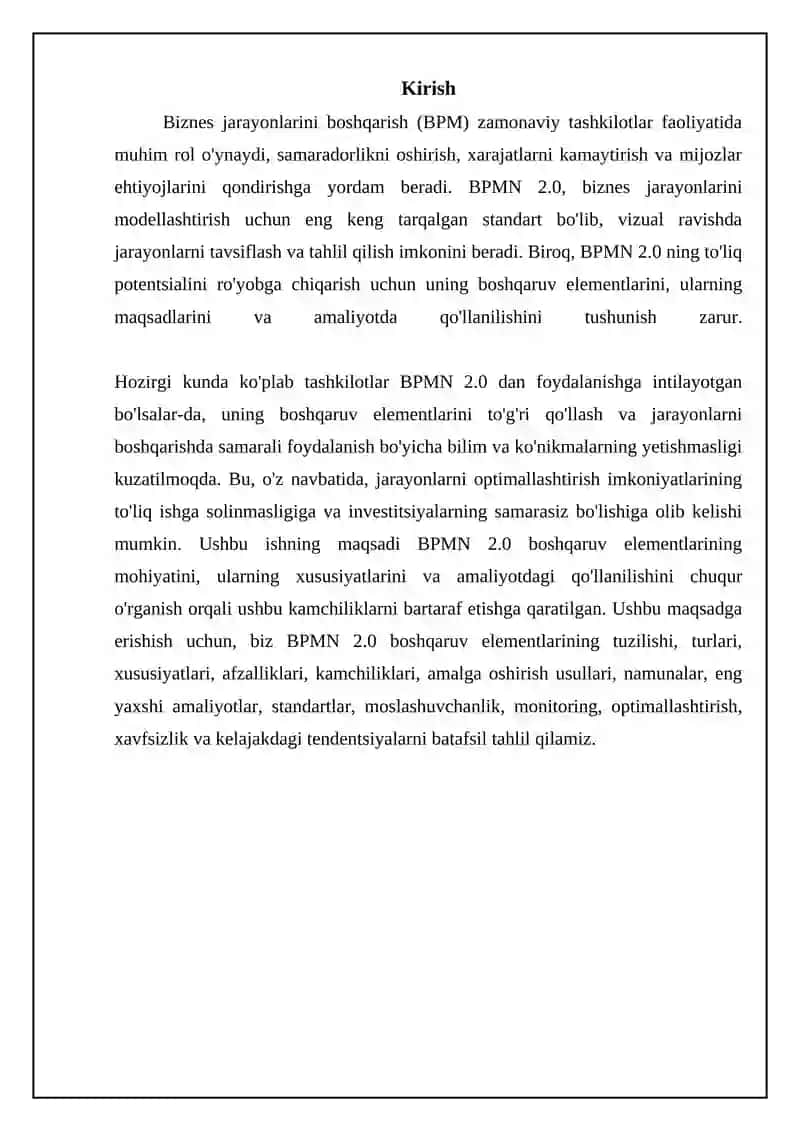 BPMN 2.0 Boshqaruv elementlari 3
