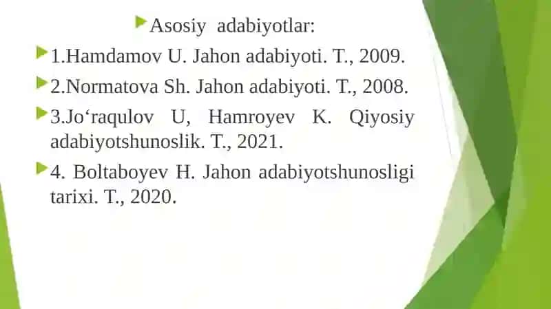 Qadimgi Sharq adabiyotining didaktik xususiyatlari 3