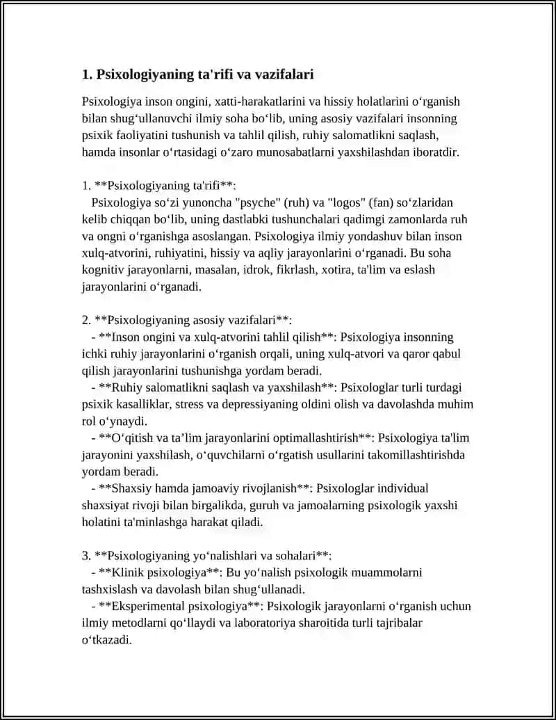 PSIXOLOGIYA ASOSLARI 3