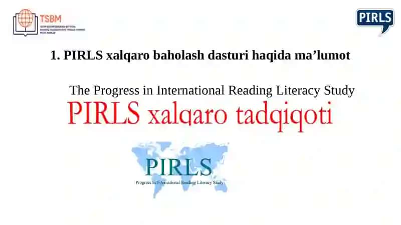 PIRLS xalqaro baholash dasturi 3