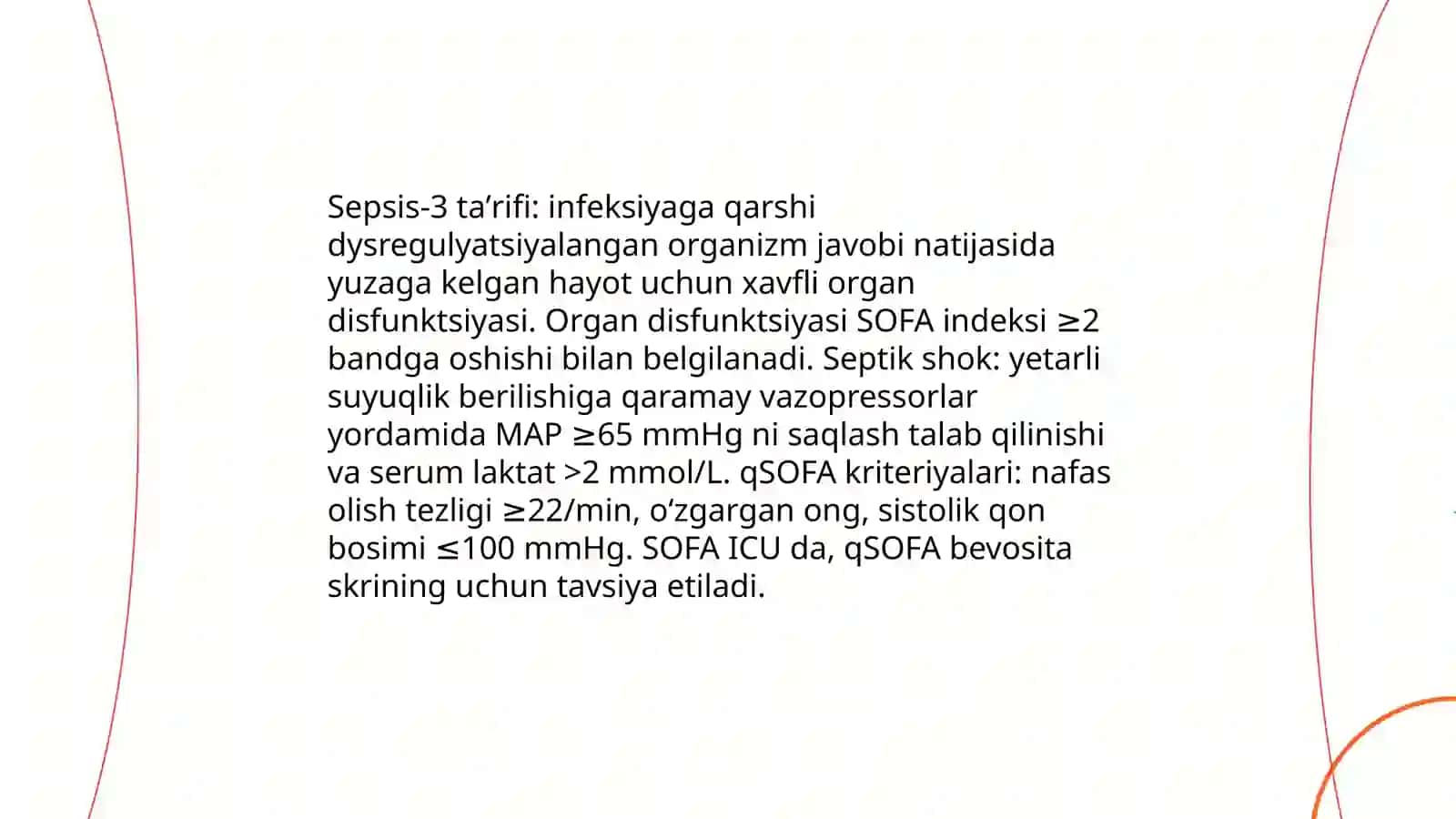 Sepsisning zamonaviy tasnifi 3