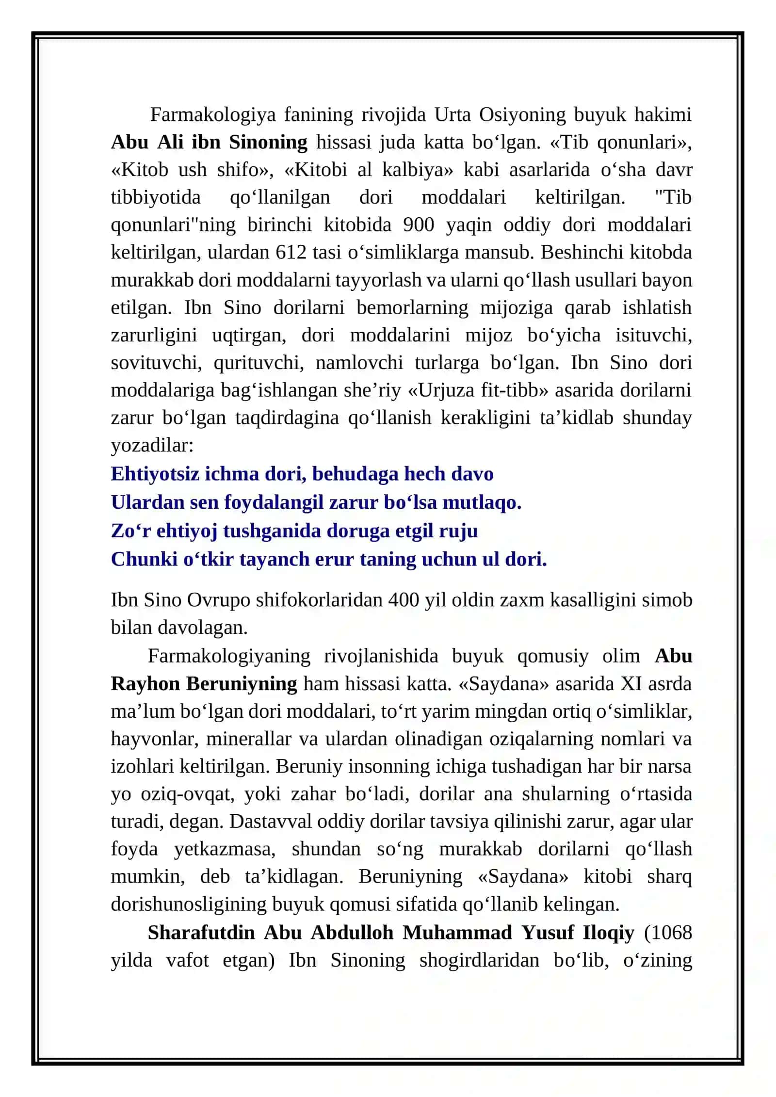 Farmakologiya Fanining Mazmuni 3