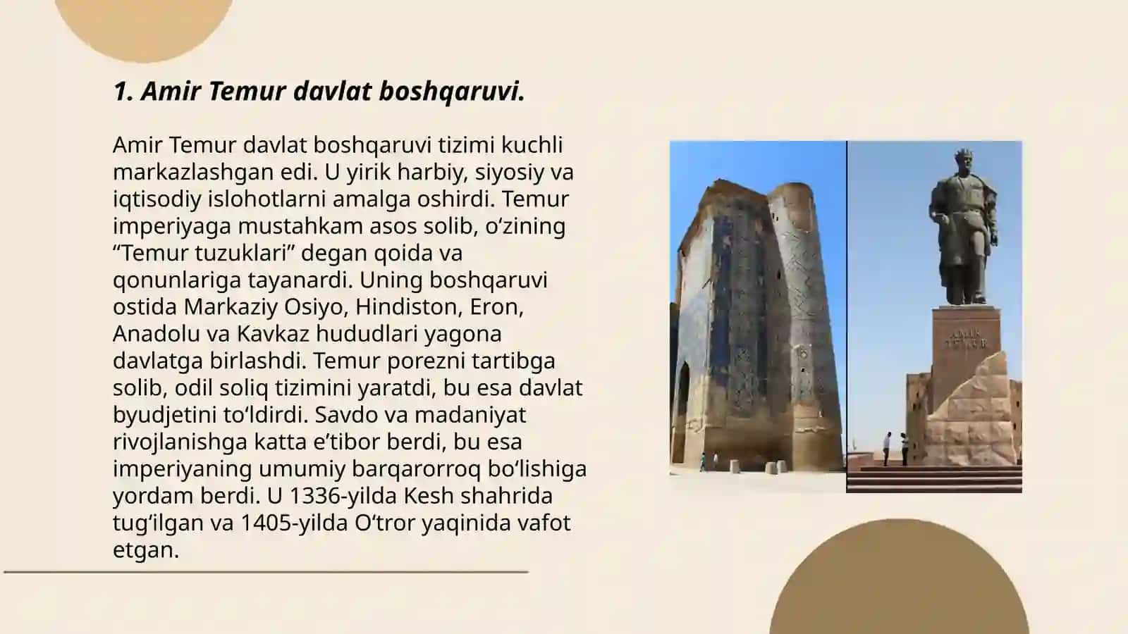 Amir Temur buyuk davlat arbobi 3
