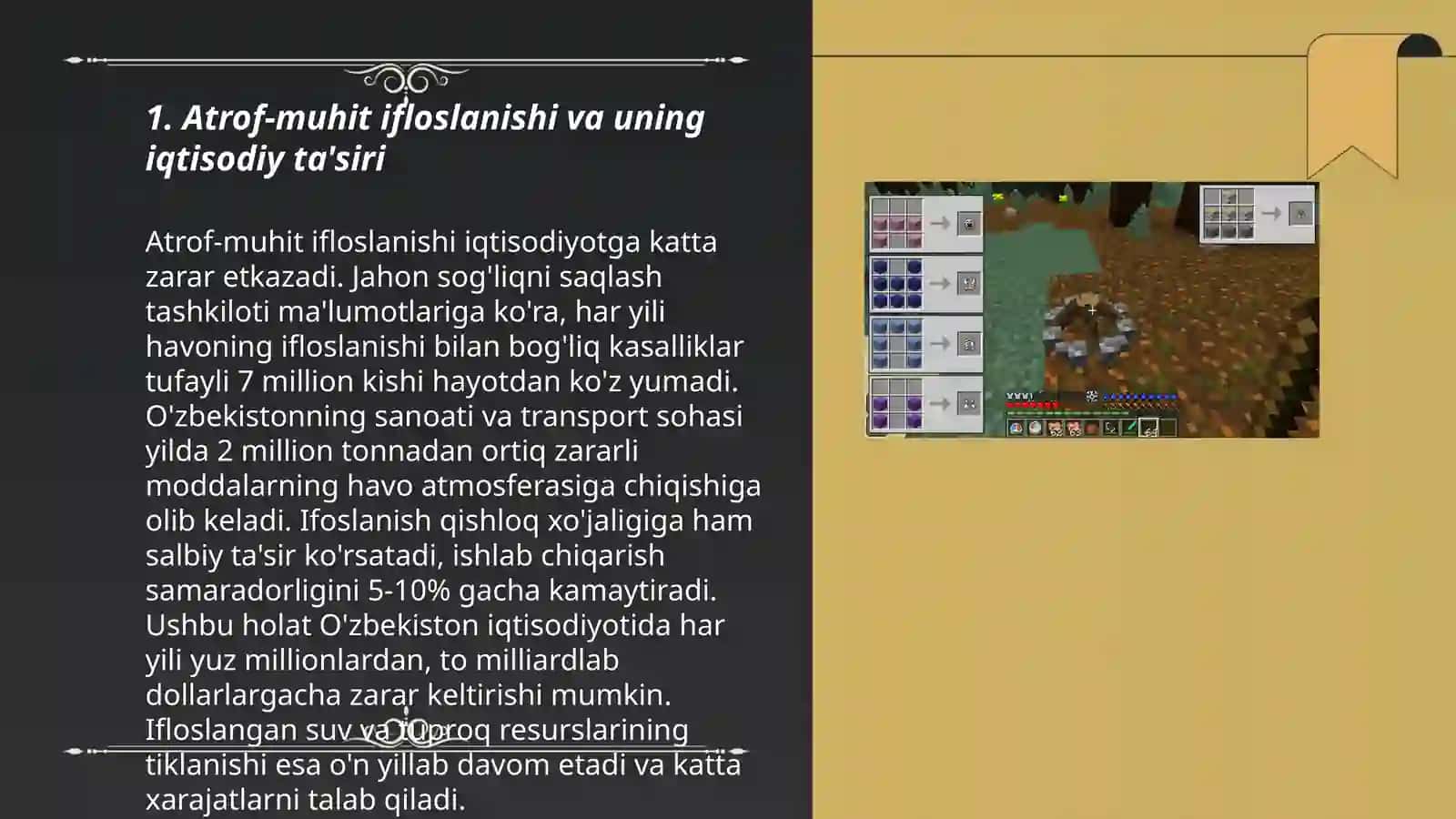 Atrof muhit va tabiiy resurslar iqtisodiyoti fan sifatida oʻrganish 3