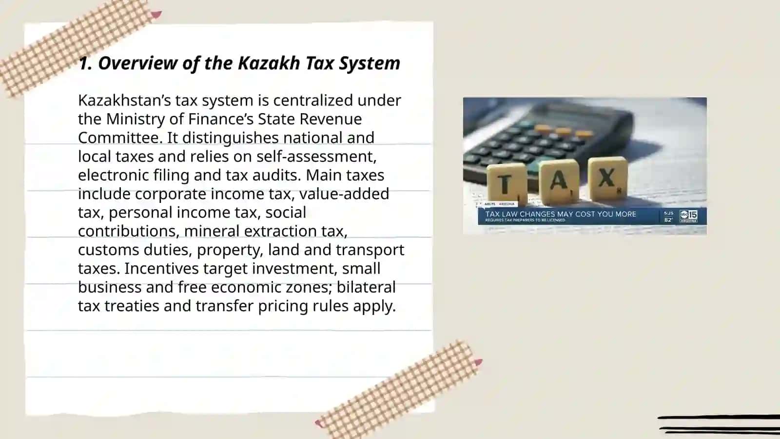Tax in Kazakhstan 3