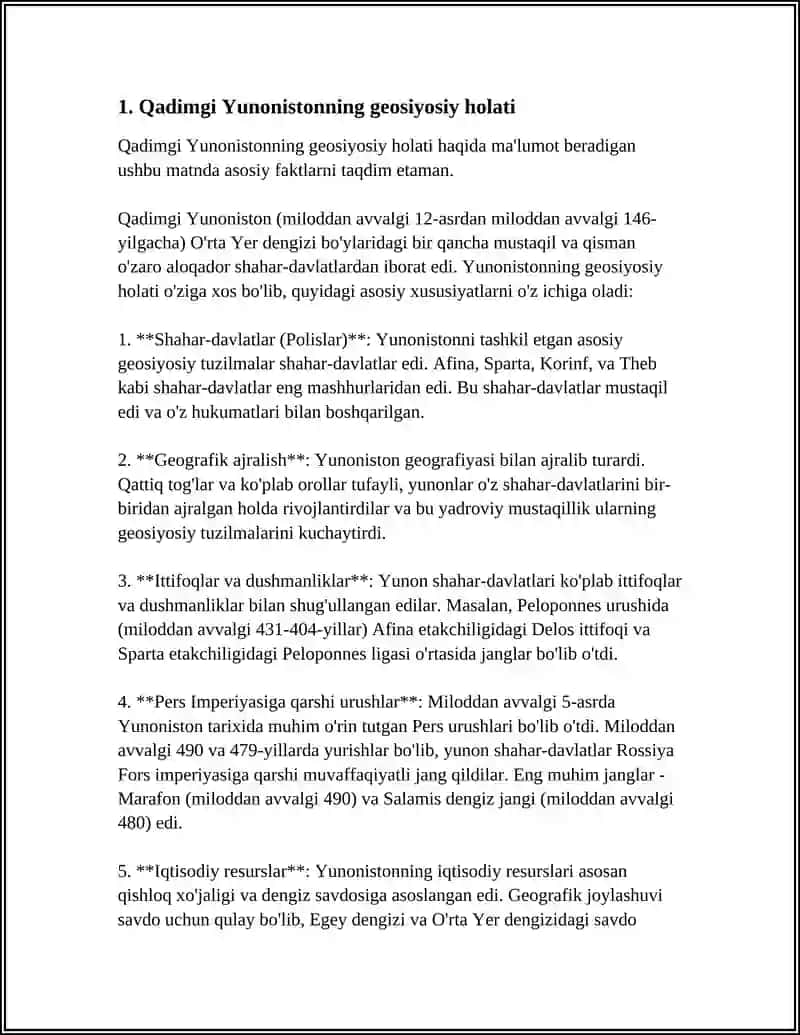 Qadimgi Yunonistonning Yuksalishi 3