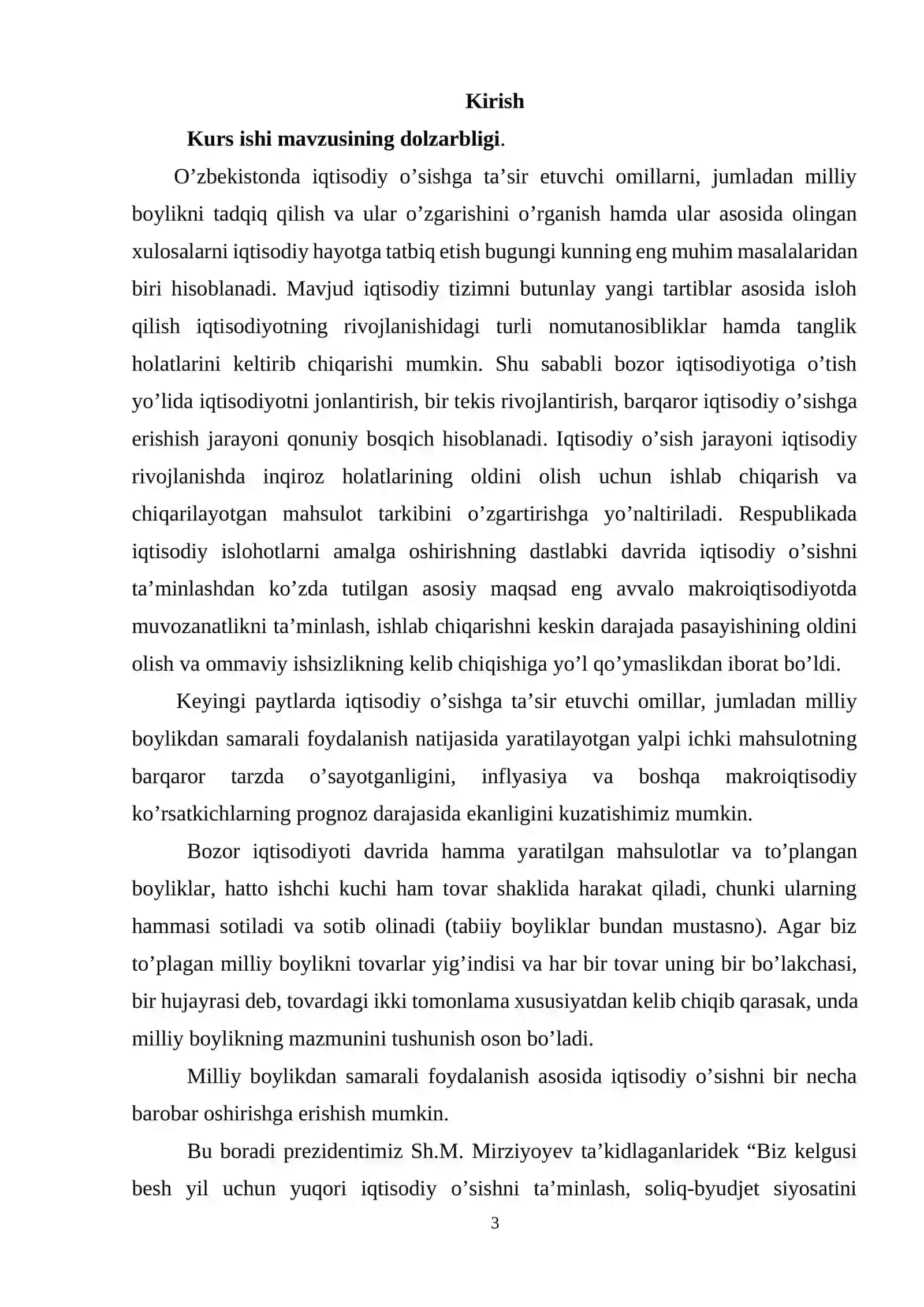 Kurs ishi mavzusining dolzarbligi 3