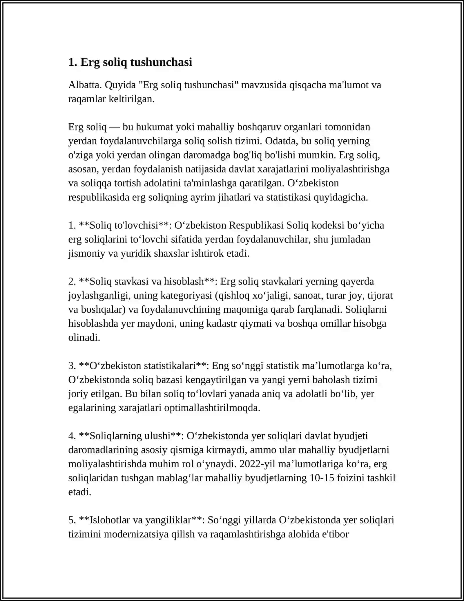 EGRI SOLIQLAR XUSUSIYATLARI 3