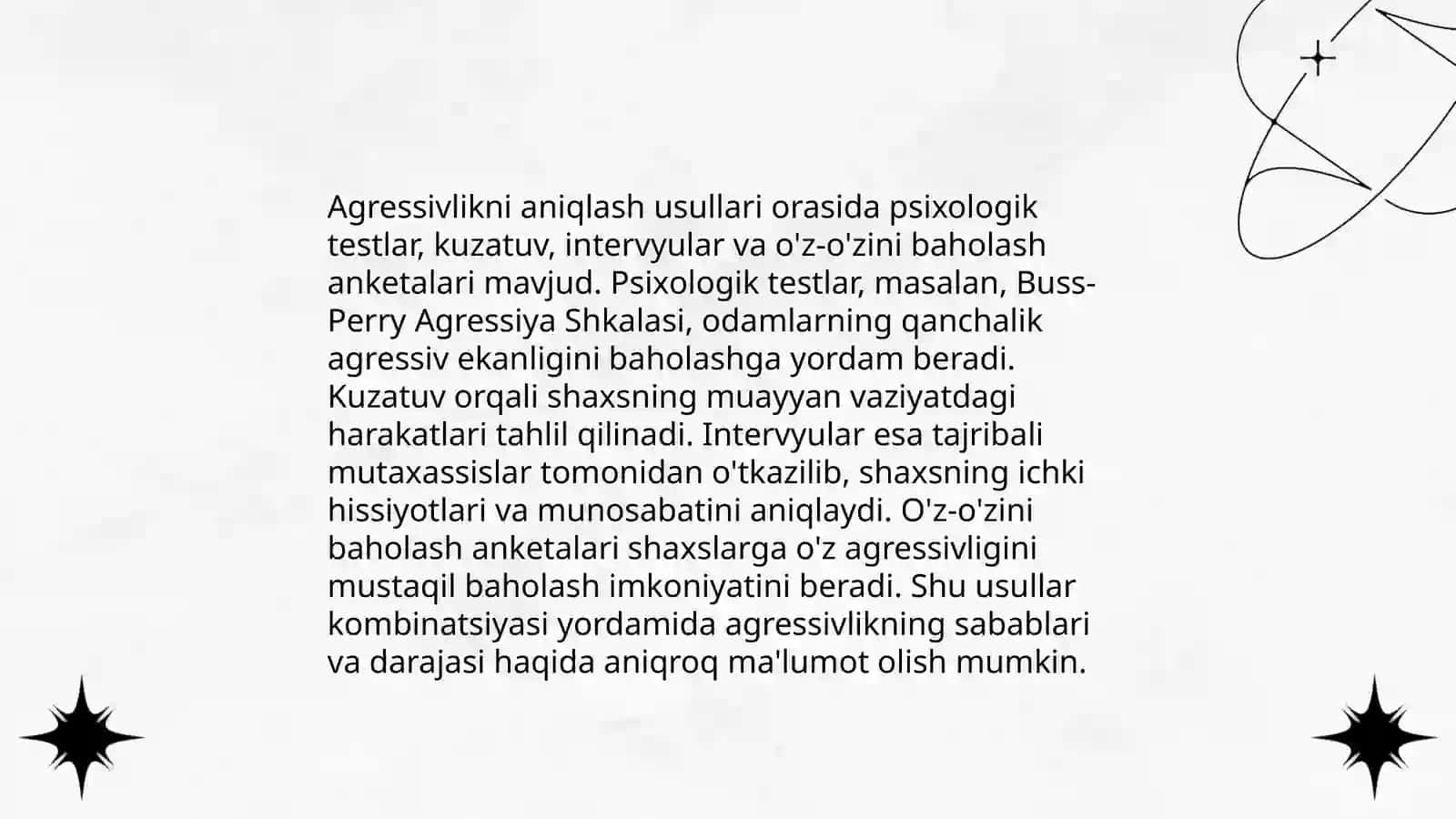 Agressivlikning psixologik sabablari 3