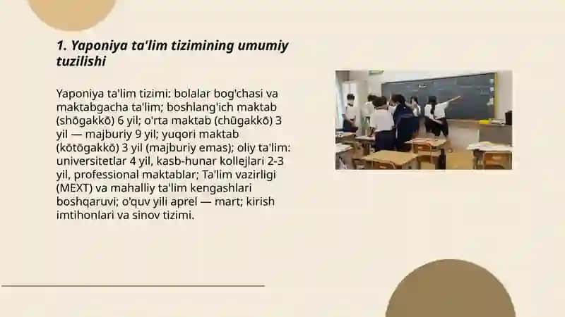 Yaponiya ta’lim tizimi 3