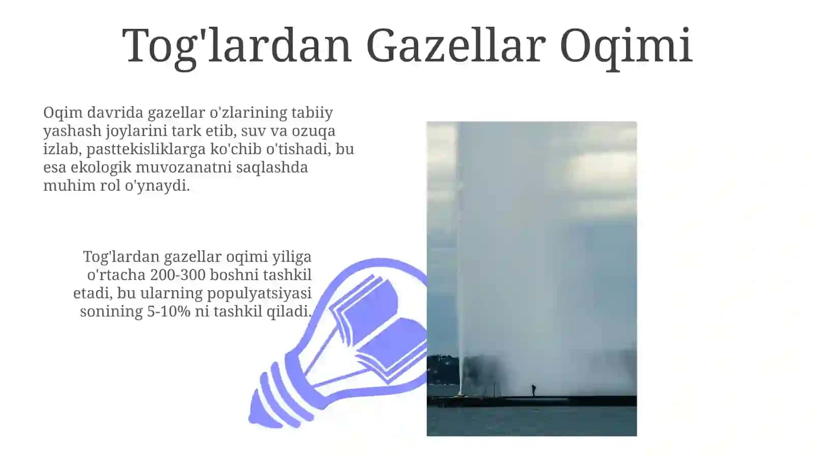Tog'lardan Gazellar Oqimi 3