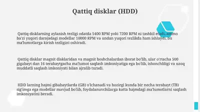 Tashqi xotira qurilmalari 3