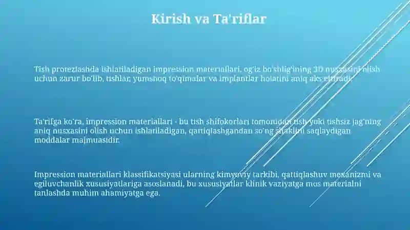 Zamonaviy tish protez materiallarining tasnifi 3