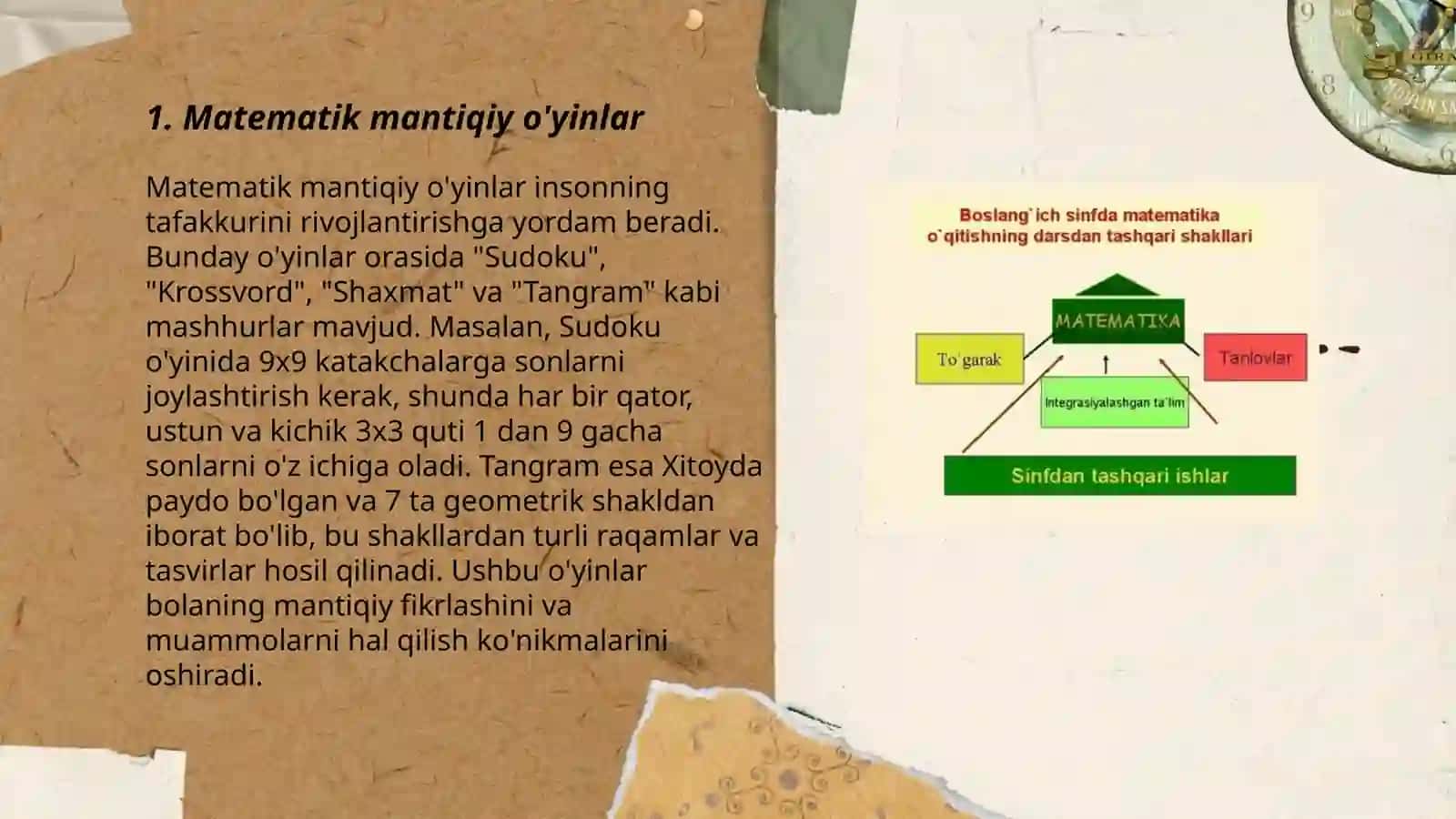 Matematika oʻqitish metodikasi 3
