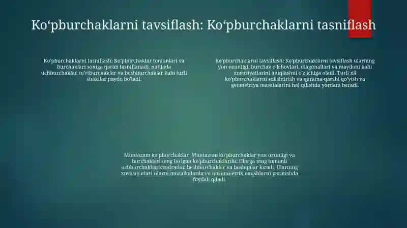 Muntazam Ko'Pyoqlilar 3