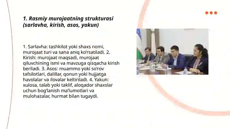 Rasmiy murojaatlar etiketi 3