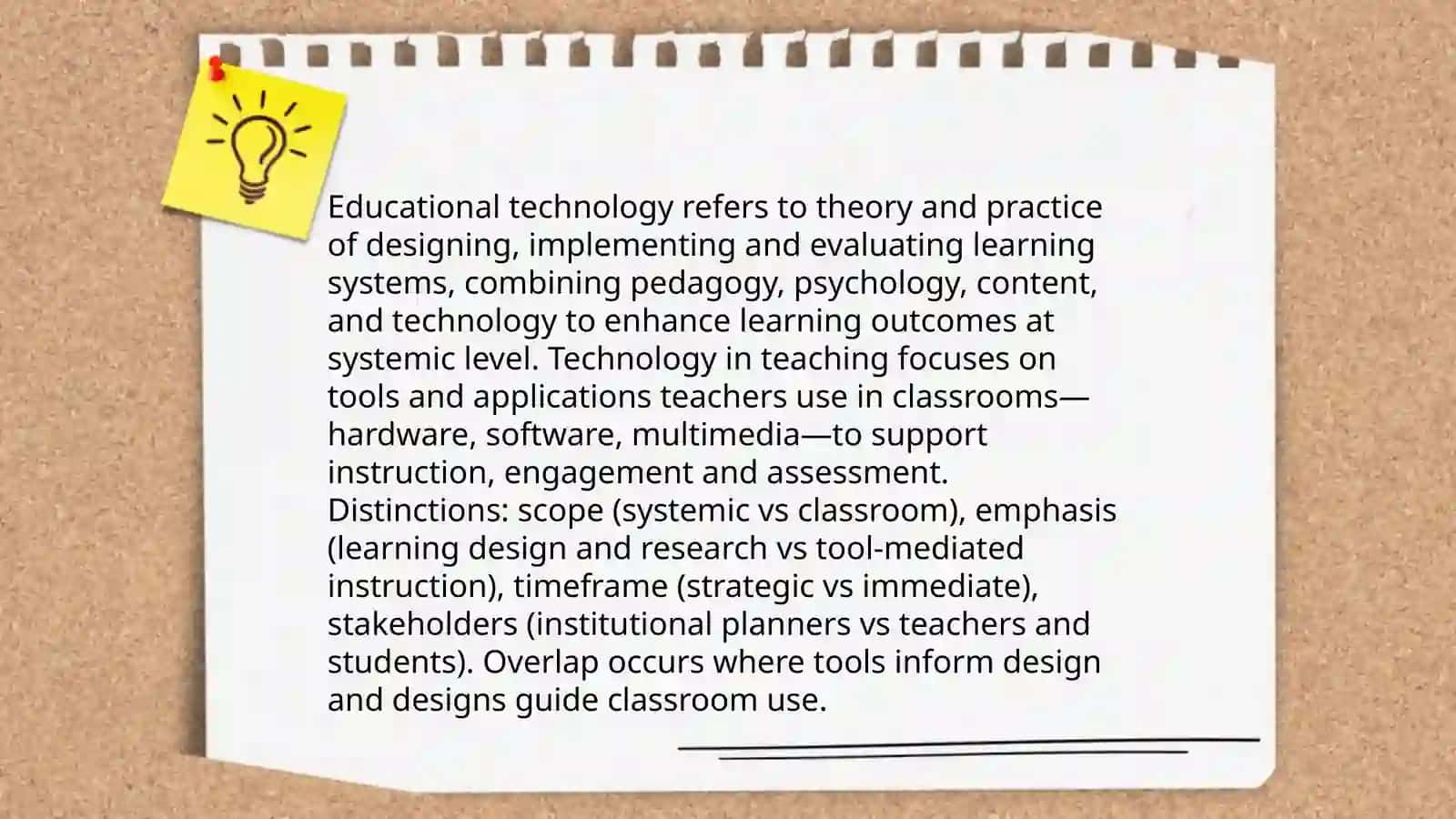 Technology of in teaching theoretical distinations 3