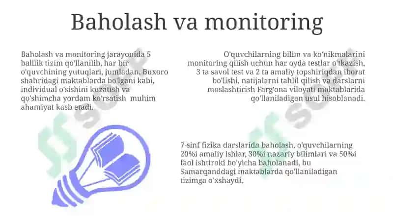7-sinfda fizika fanini o'qitish metodikasi 3