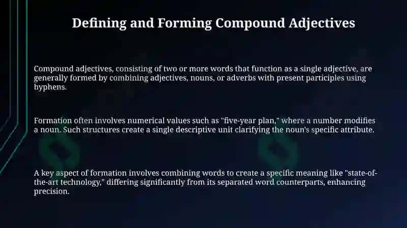 Compound Adjectives 3