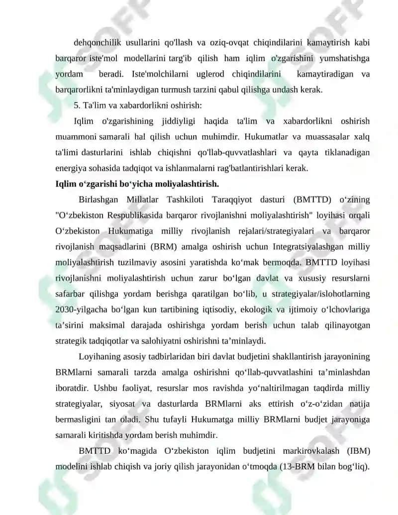 Global iqlim o'zgarishi oqibatlari 3