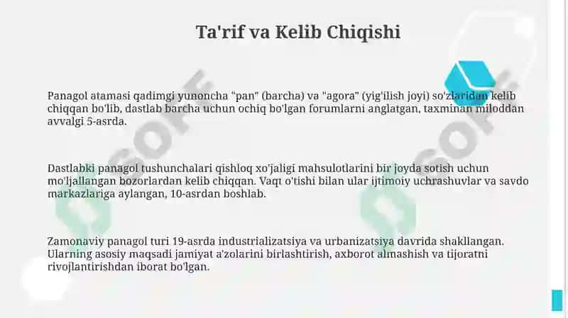 Panagohlarning turlari 3