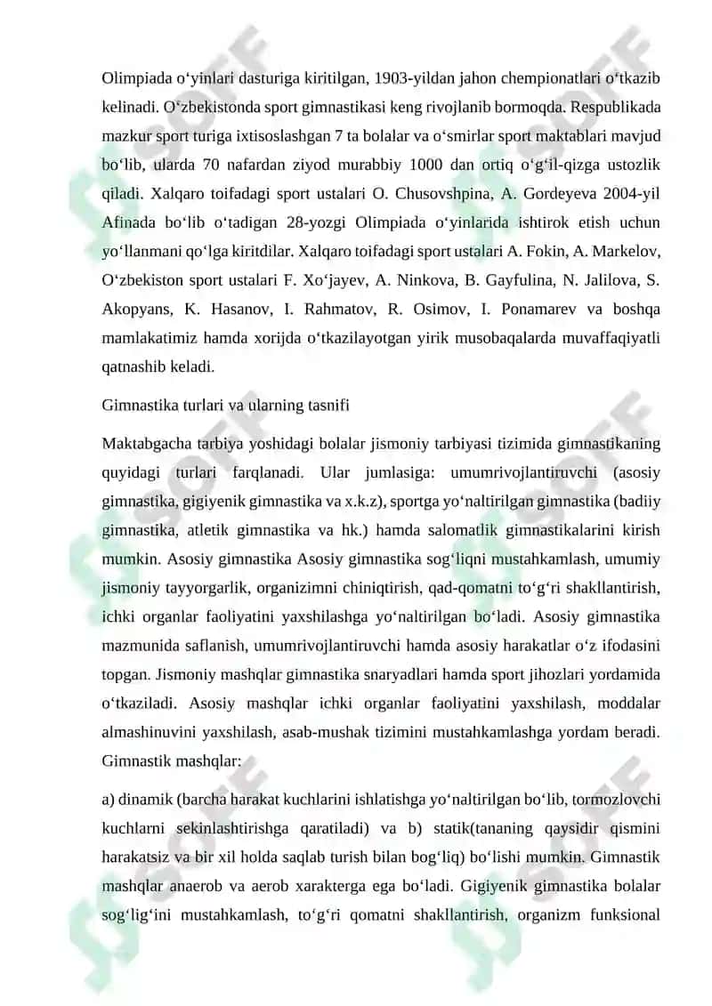 Gimnastika tizimlari 3