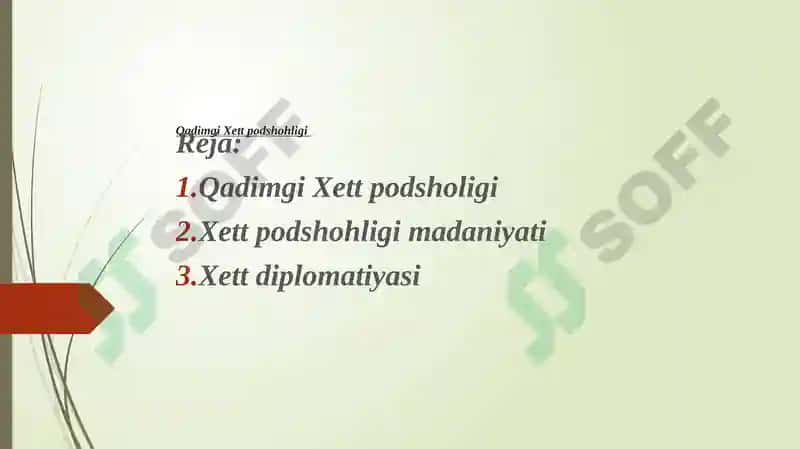Qadimgi Xett podsholigi 3