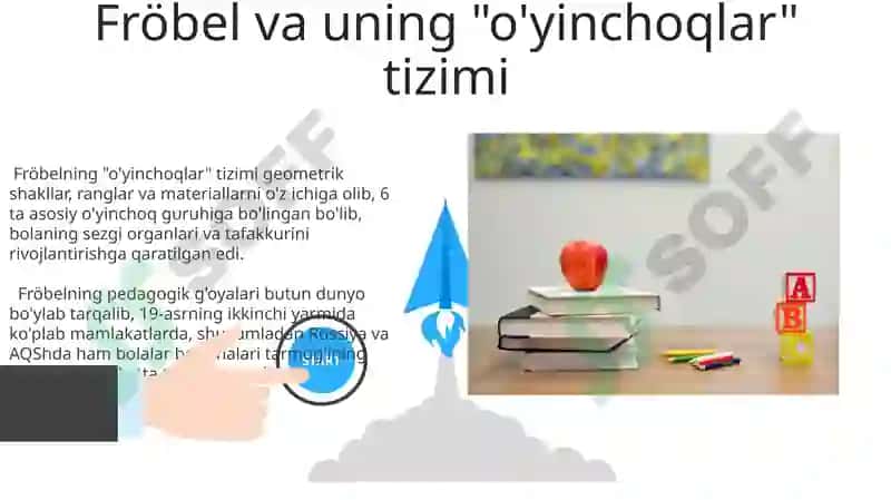 Fröbelning "o'yinchoqlar" tizimi 3