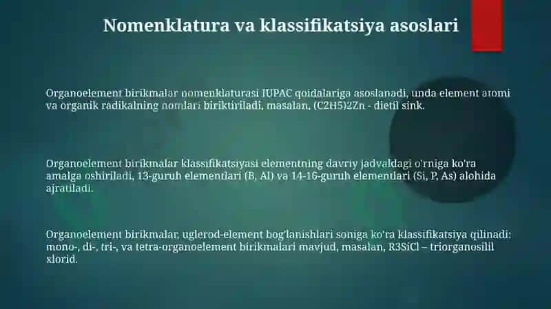 Organik Birikmalar Nomenklaturasining Usullari 3