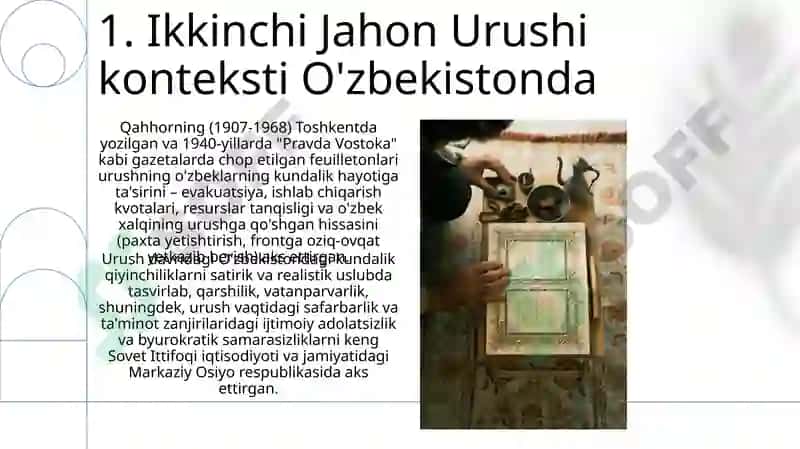 Qahhorning ikkichi jahon urushda yozgan feletonlari 3