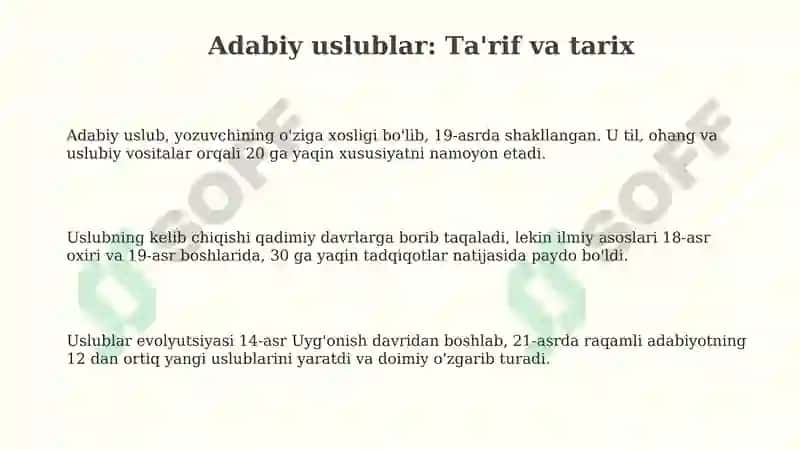 Adabiy uslublar 3