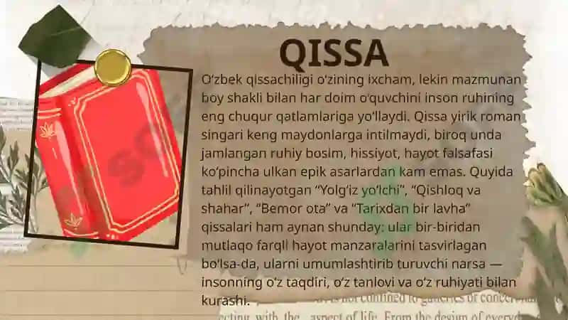 Badiiy asarlar va qissalarning filologik tahlili 3