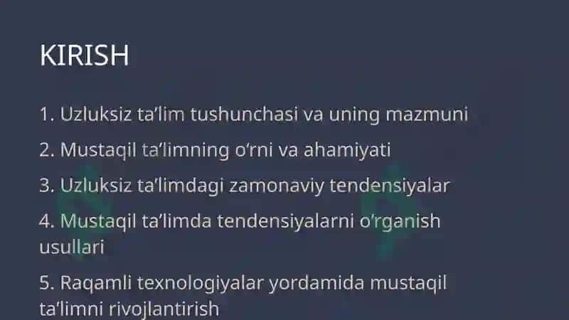 Zamonaviy ta’lim tizimi 3