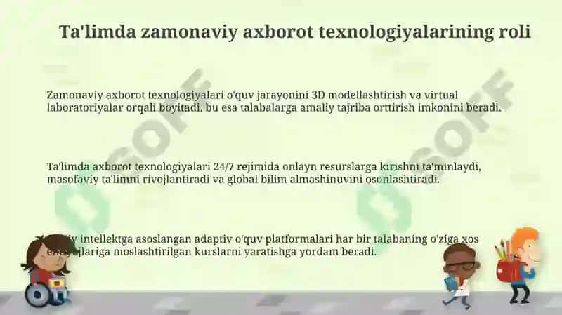 Zamonaviy axborot texnologiyalari 3