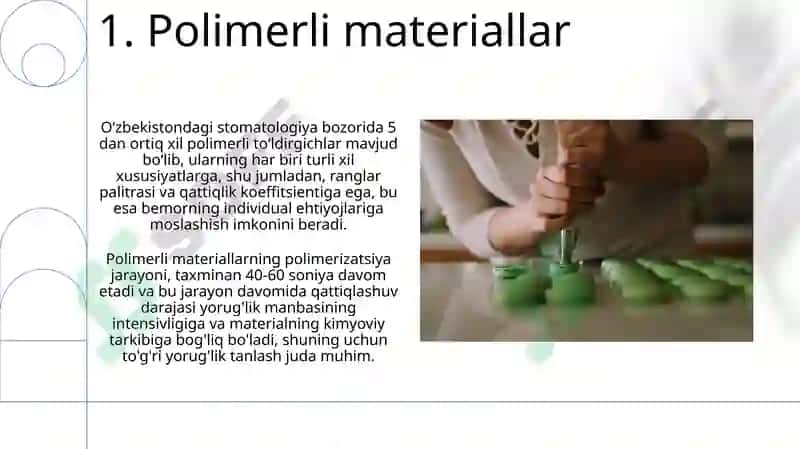 Polimerli to'ldirgichlar 3