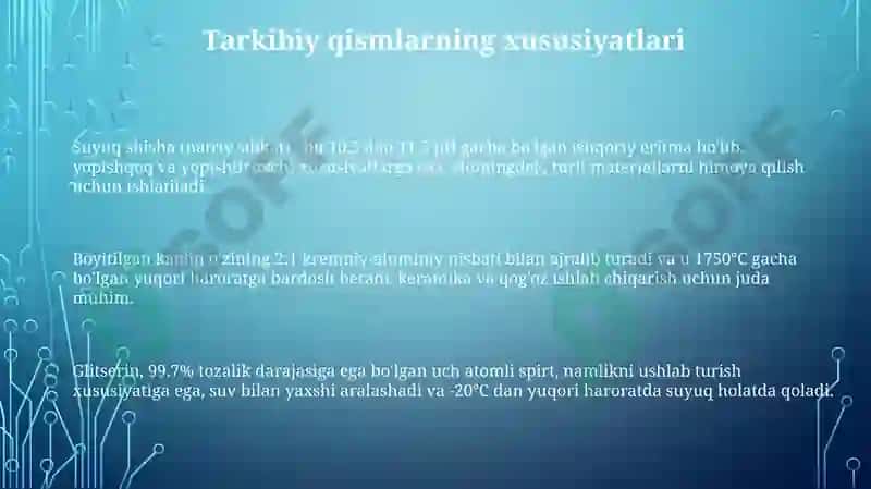 Suyuq shisha (житкий стекло) 3